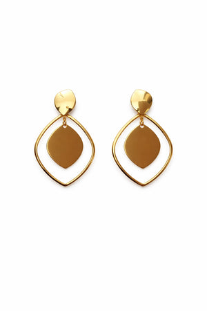 Empty Teardrop Earrings - Miora