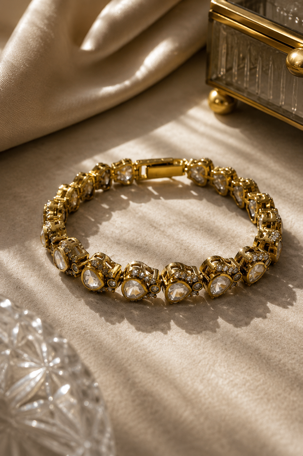 Teardrop Polki Bracelet
