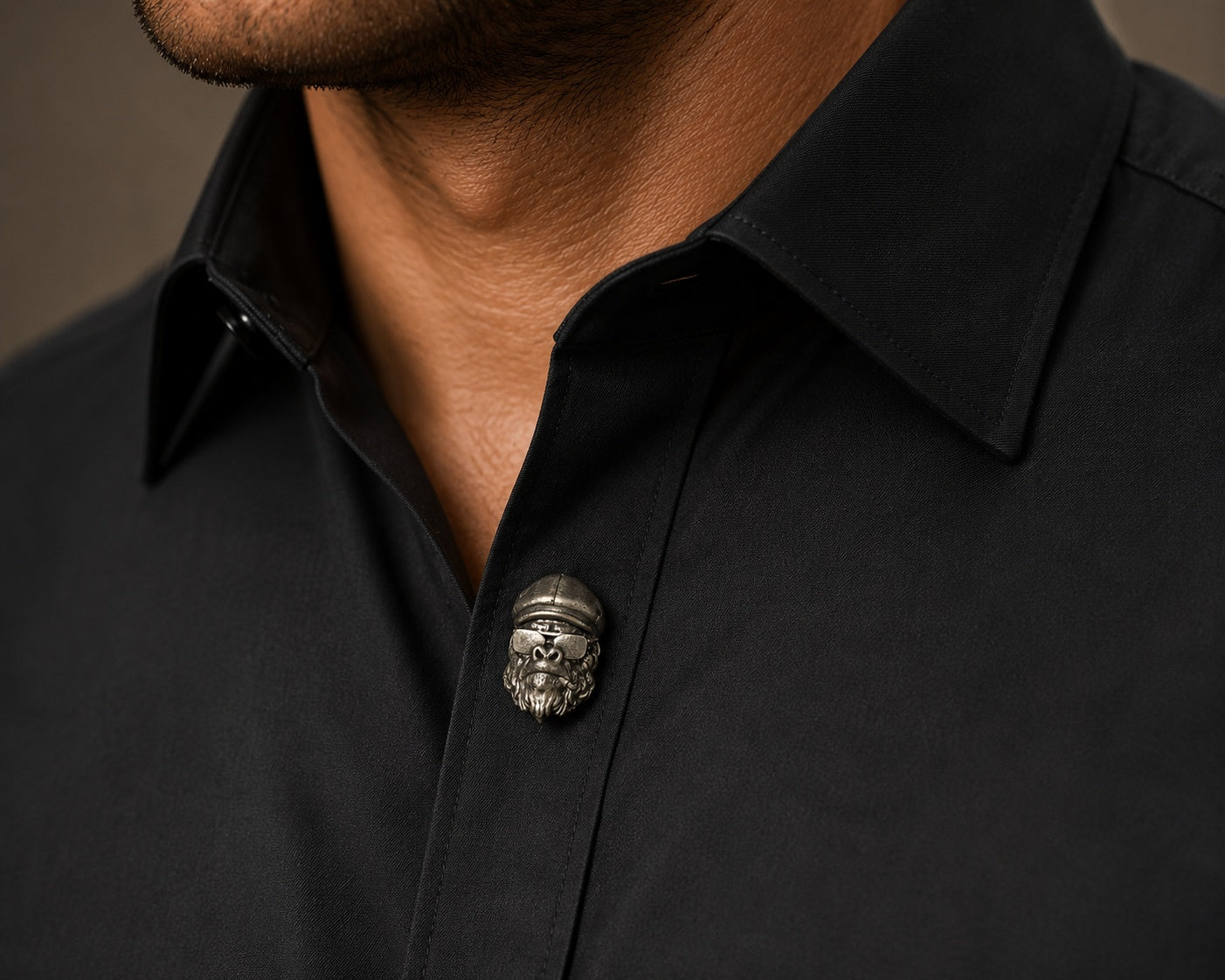 Gorilla Head Button
