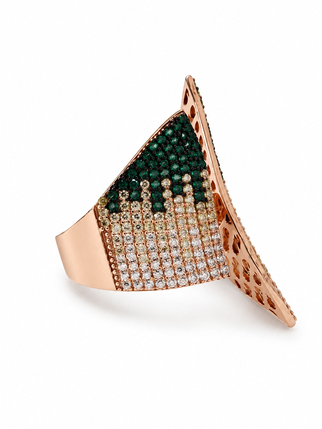 Adjustable Whisper Leaf Ring