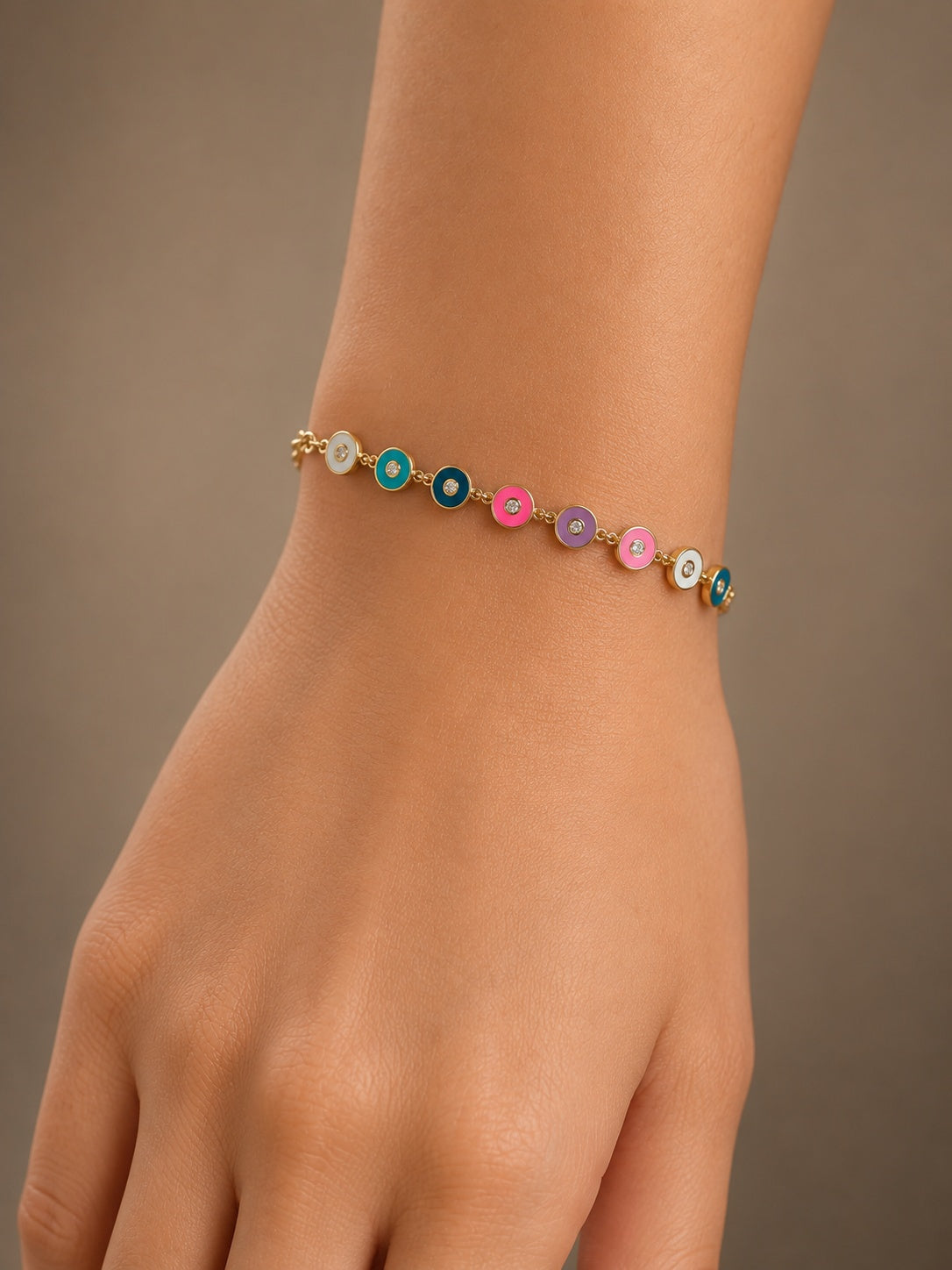 Candy Pop Evil Eye Bracelet