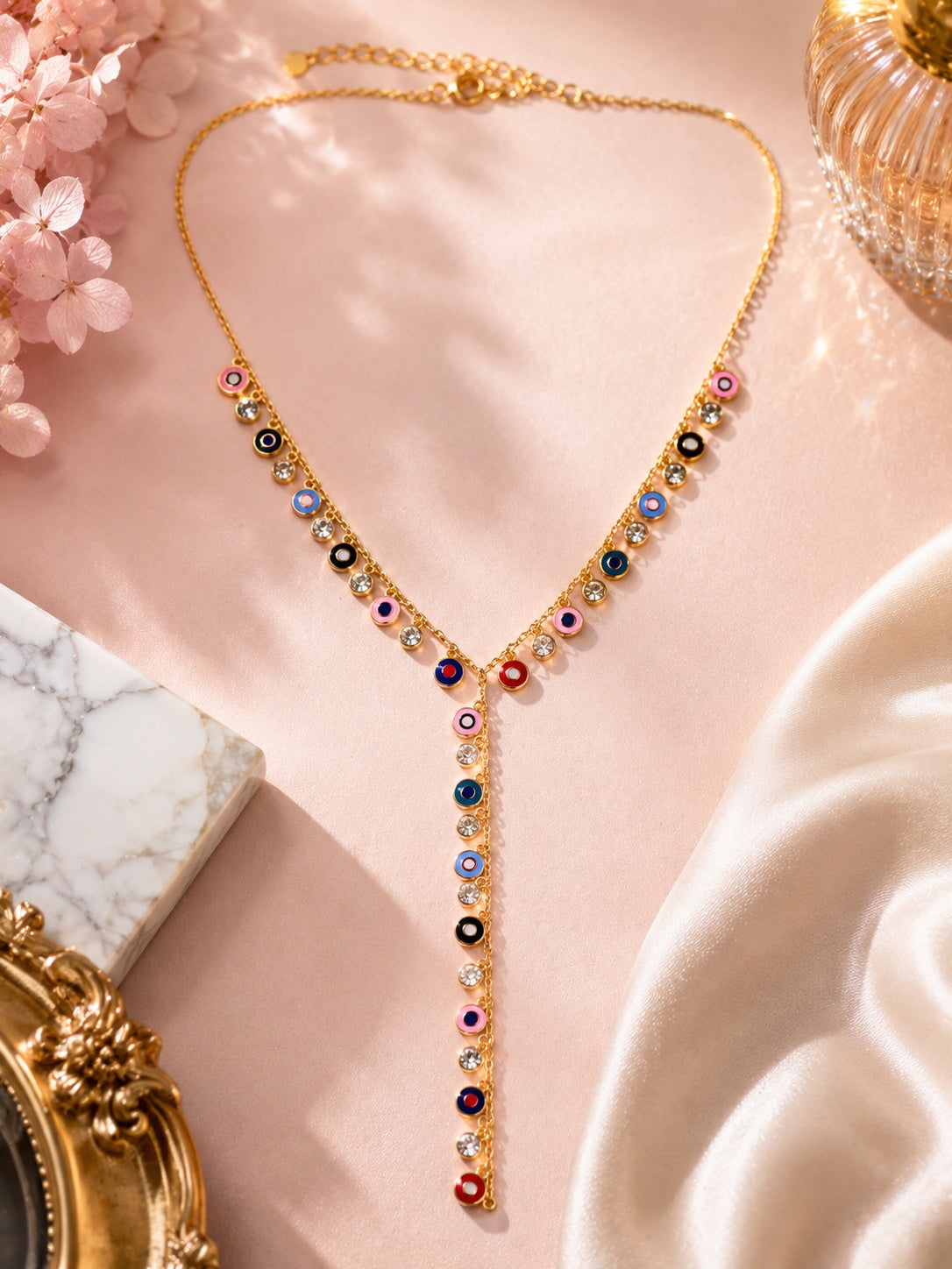 Playful Evil Eye Necklace