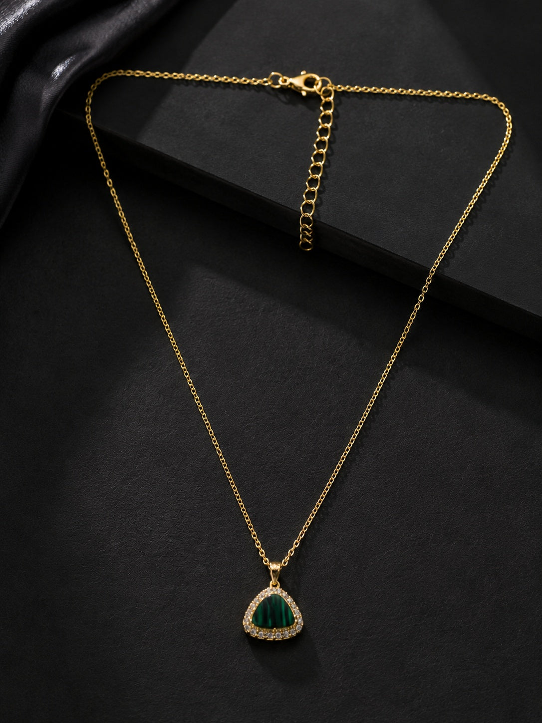 Vermeil Triangle Necklace