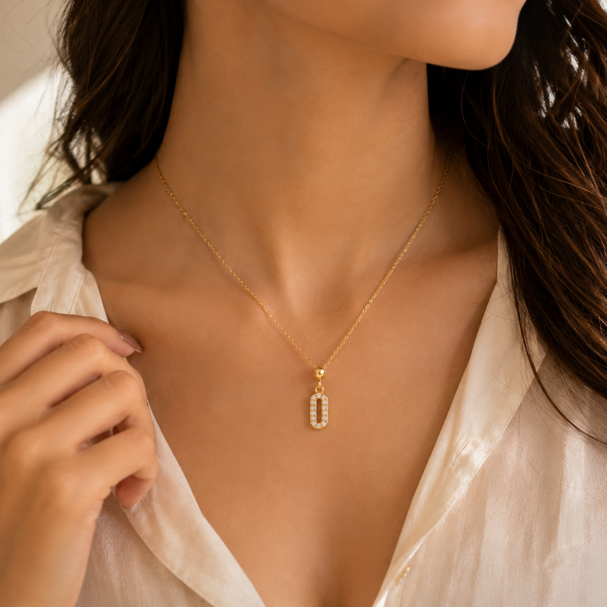Zero Zirconia Charm