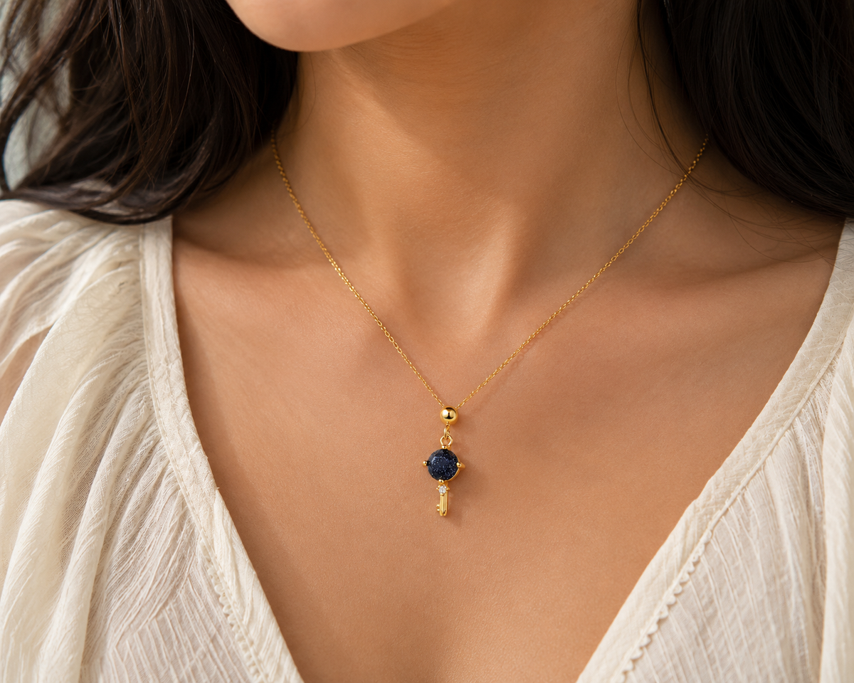 Spaceman Zirconia Charm