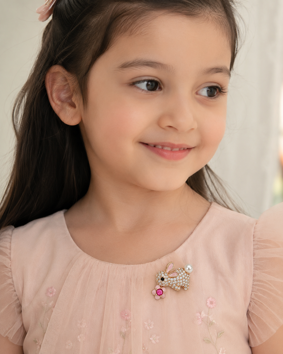 Bunny Bloom Brooch