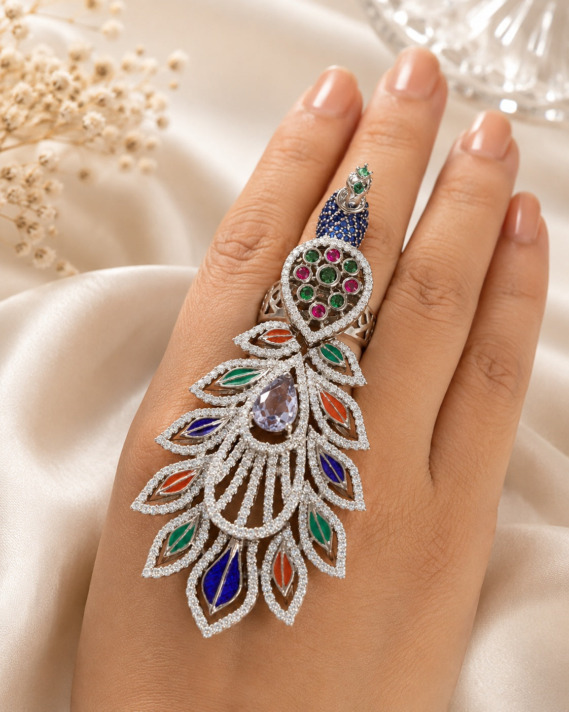 Peacock Ring