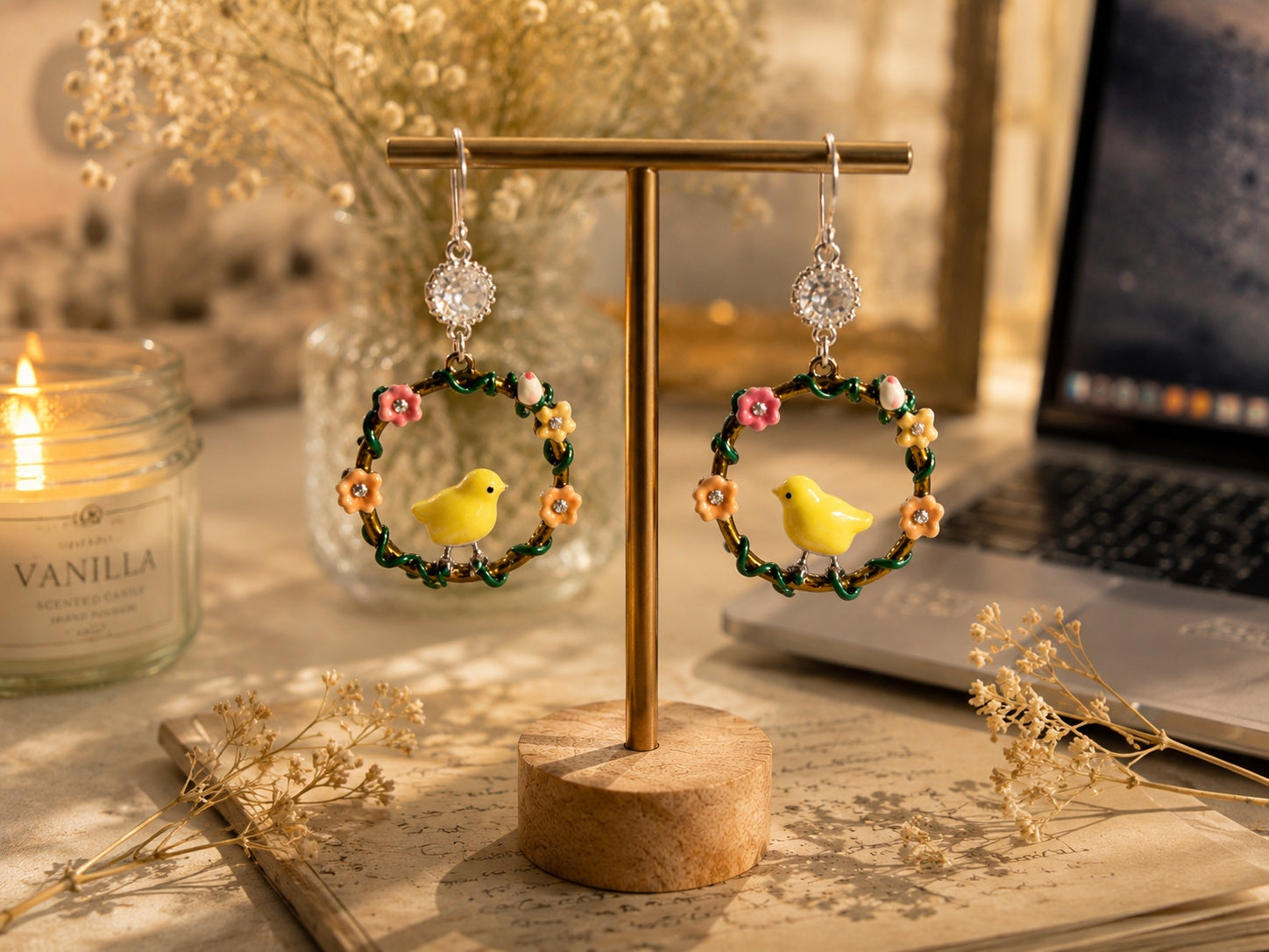 Natures Bird Earrings