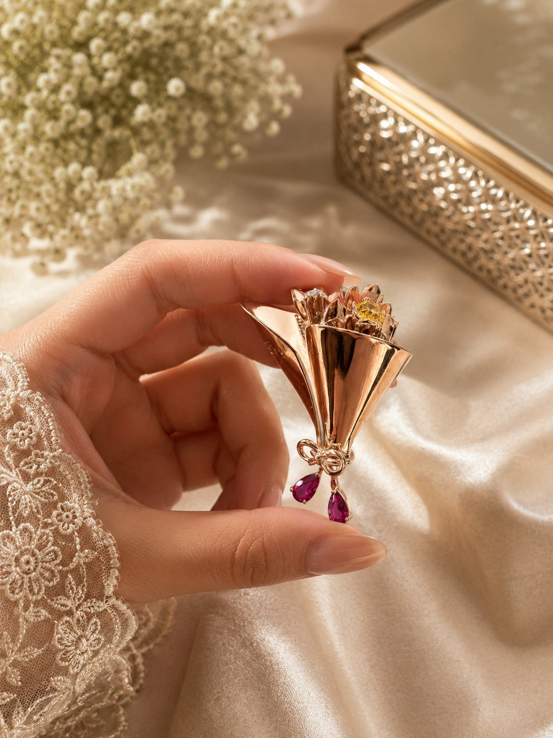 Bouquet Brooch