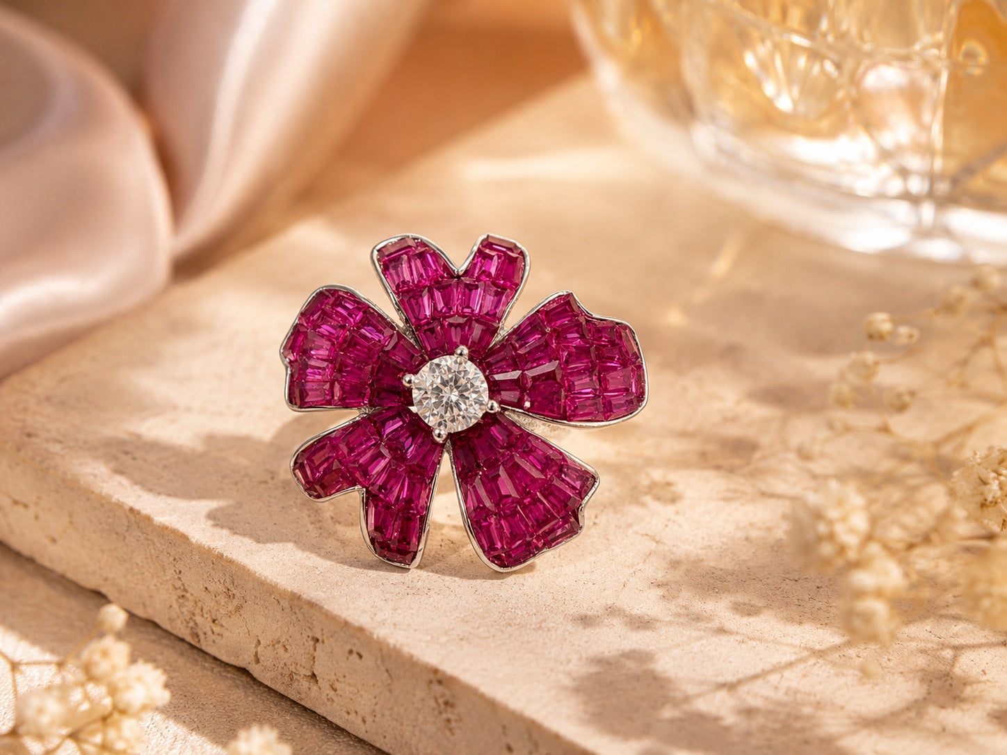Crush Flower Ring