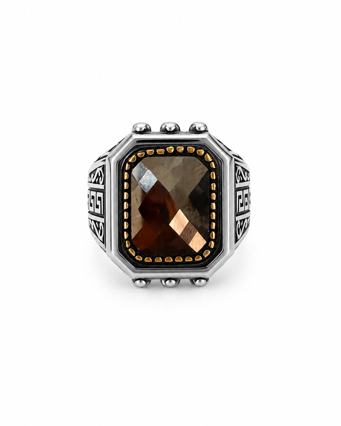 Brown Signet Ring