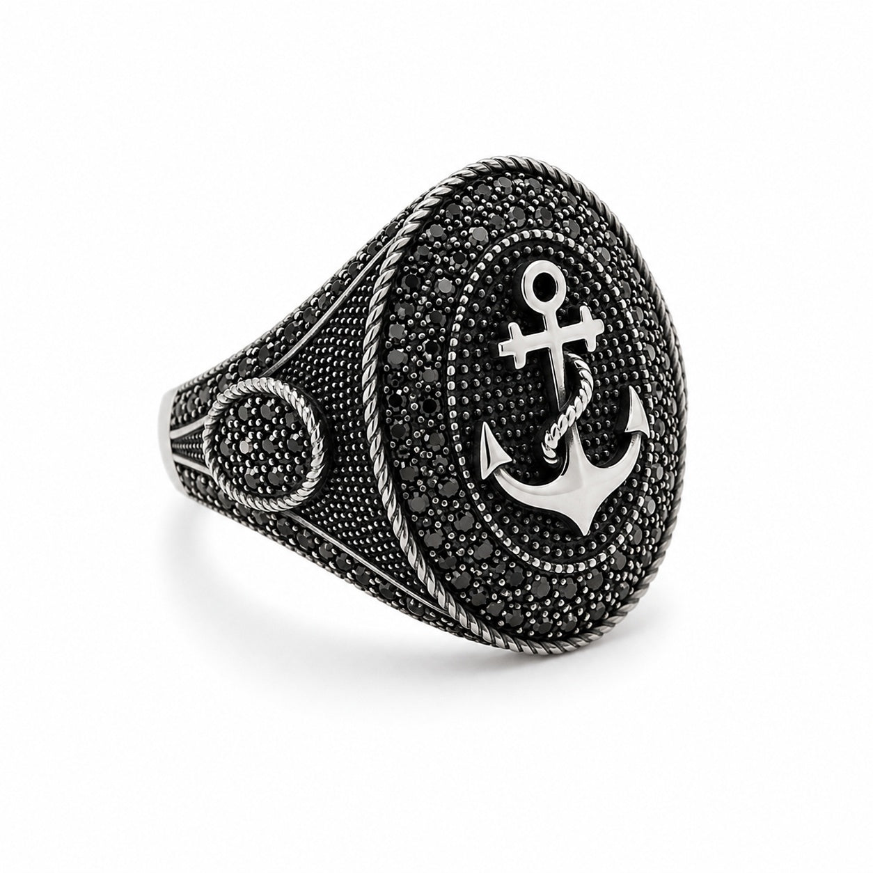 Anchor Signet Ring