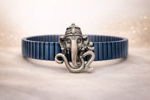 Om Ganesha Ceramic Adjustable Bracelet - Miora