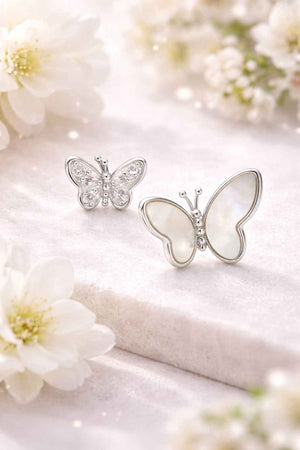 Double Butterfly Earrings