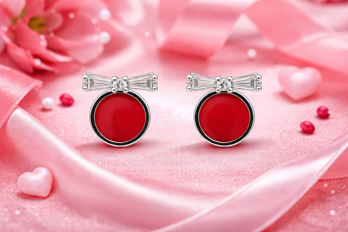 Circle Bow Studs