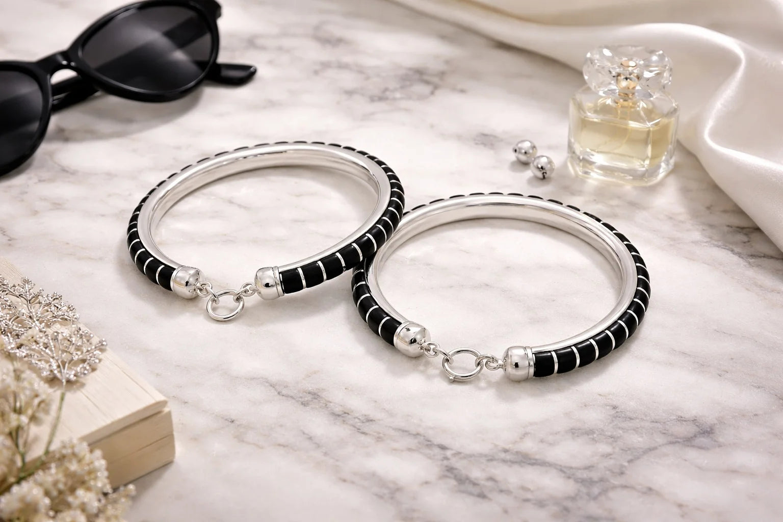 Black Najariya Kada Bracelet