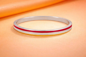 Dual Enamel Bracelet