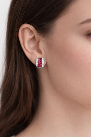 Rectangular Earrings - Miora