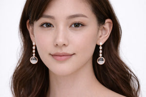 Crystal Drop Earrings - Miora