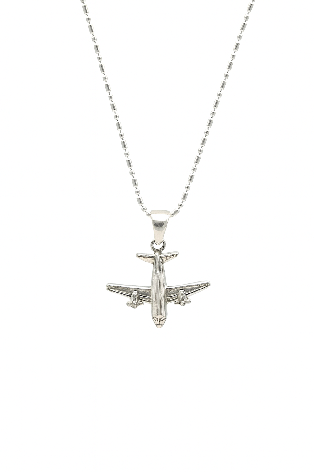 Airplane Pendant | Travel-Inspired Jewelry | Unisex Modern Design