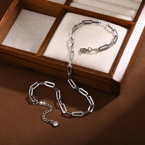 Paper clip Link Chain - Miora