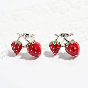 Strawberry Earrings - Miora