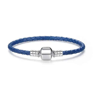 Minimal Leather Wrap Bracelet