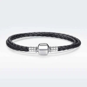 Minimal Leather Wrap Bracelet