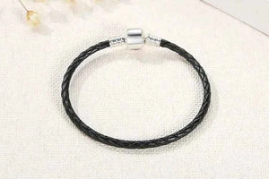 Minimal Leather Wrap Bracelet