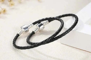 Minimal Leather Wrap Bracelet