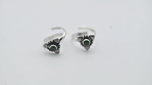 Tribal Triangle Adjustable Toe Rings - Miora