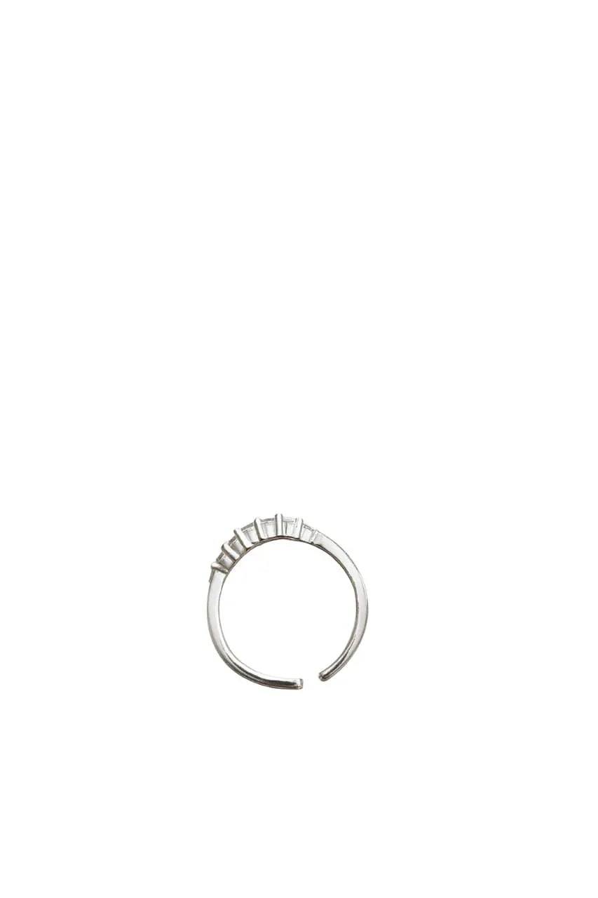 Womens with Purple & Blue Zircon Accents Toe Ring - Miora