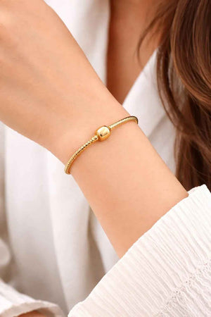 Golden Snake Chain Bracelet