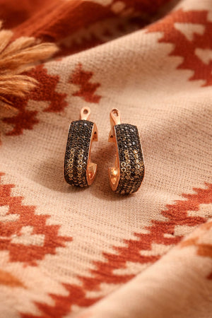 Crush Rectangle Earrings - Miora