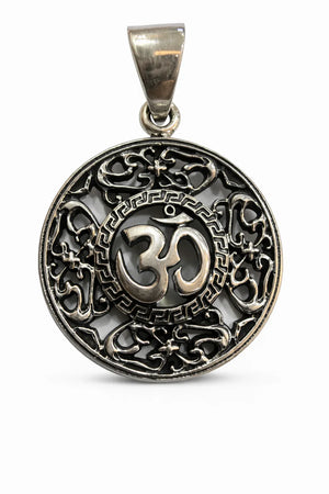 Om Round Pendant - Miora