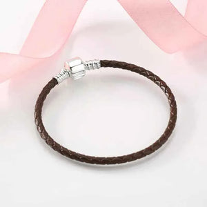 Minimal Leather Wrap Bracelet