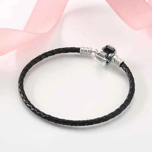 Minimal Leather Wrap Bracelet
