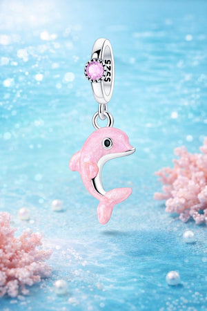 Pink Dolphin Charm - MIO20250020