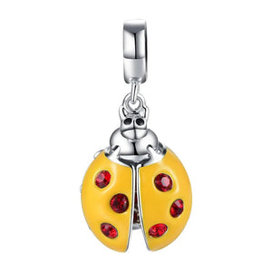 Yellow Ladybug Charm - MIO20250016