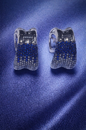 Hinged Huggie Hoops - Miora