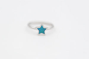 MIORA 925 Sterling Silver Blue-Star Zirconia Ring - image 5