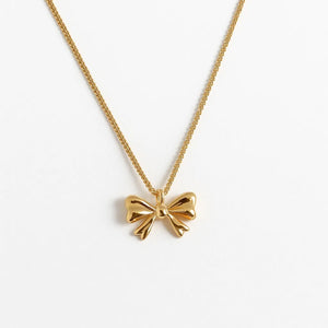 MIORA 925 Sterling Silver Bow Knot Necklace - image 3