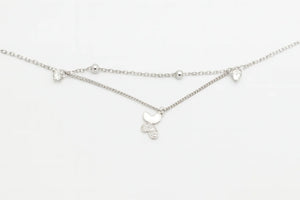 MIORA 925 Sterling Silver Chain Butterfly Anklet - image 3