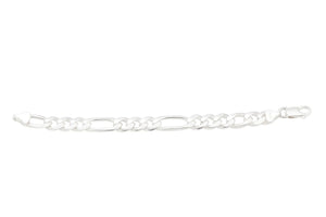 MIORA 925 Sterling Silver Cuban Link Bracelet