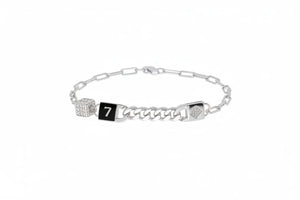 MIORA 925 Sterling Silver Curb Link Bracelet - image 3