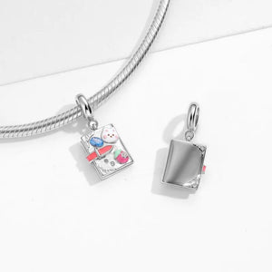 MIORA 925 Sterling Silver Diary Charm