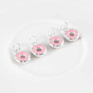 MIORA 925 Sterling Silver Donut Charm