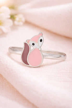 MIORA 925 Sterling Silver Fox Ring