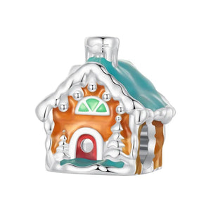 MIORA 925 Sterling Silver Glow-in-the-Dark House Bead