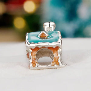 MIORA 925 Sterling Silver Glow-in-the-Dark House Bead